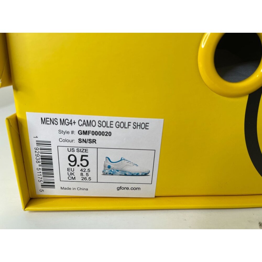 G/FORE MG4+ MONO CAMO SPIKELESS GOLF SHOE MENS 9.5US - Picture 7 of 7